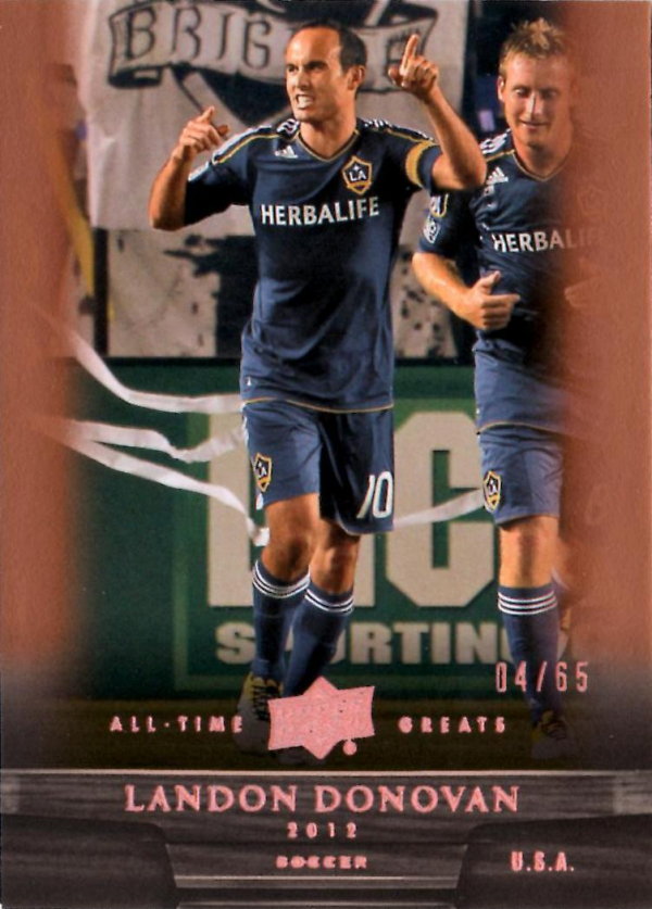 2012 Upper Deck All-Time Greats Bronze #31 Landon Donovan