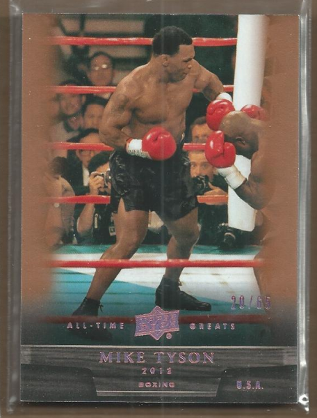 2012 Upper Deck All-Time Greats Bronze #95 Mike Tyson