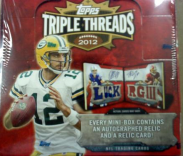 2012 Topps Triple Threads Football Hobby Box