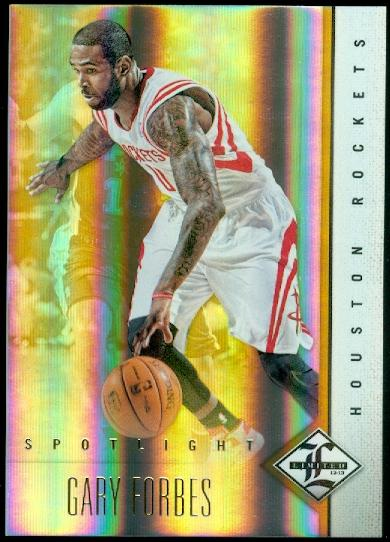 2012-13 Limited Gold Spotlight #80 Gary Forbes