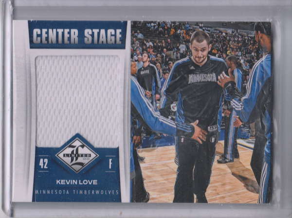 2012-13 Limited Center Stage Materials #18 Kevin Love/199