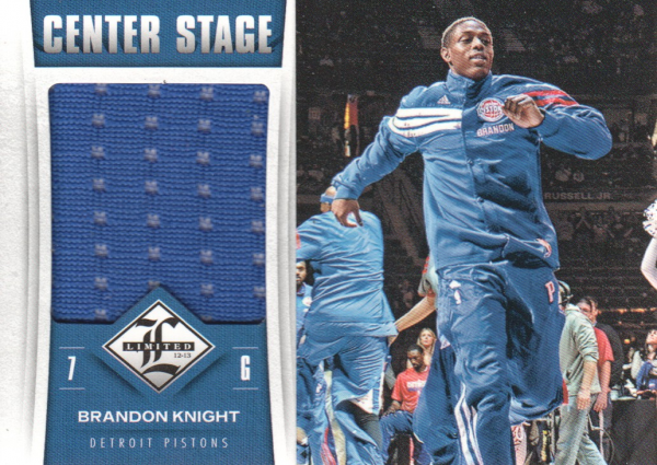 2012-13 Limited Center Stage Materials #26 Brandon Knight/199