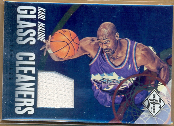 2012-13 Limited Glass Cleaners Materials #18 Karl Malone/99