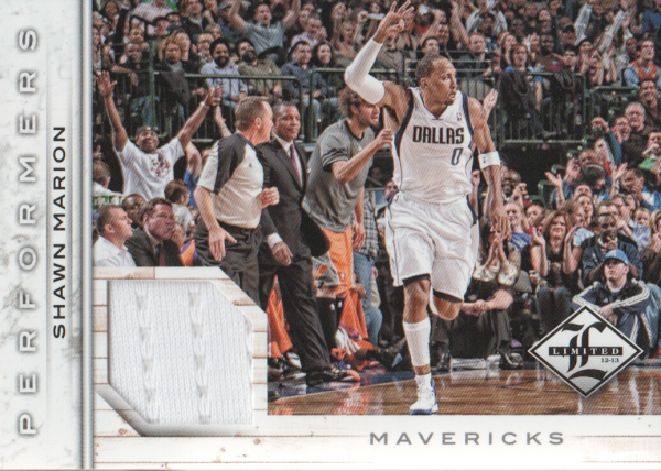 2012-13 Limited Performers Materials #17 Shawn Marion/199