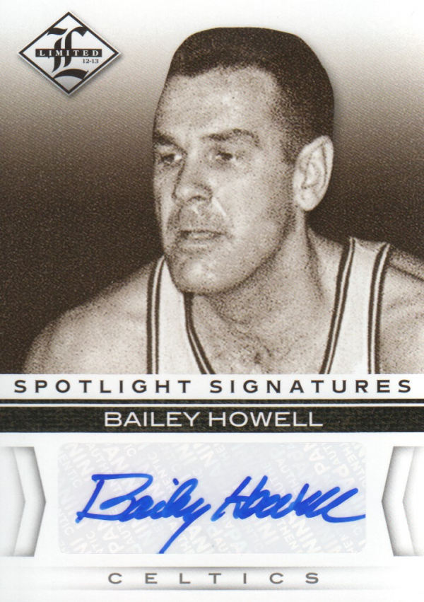 2012-13 Limited Spotlight Signatures #6 Bailey Howell/99