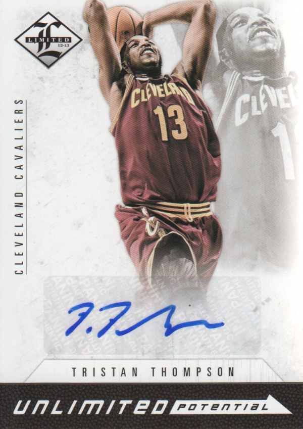 2012-13 Limited Unlimited Potential Signatures #27 Tristan Thompson/199