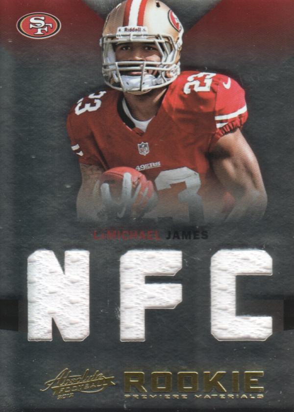 2012 Absolute Rookie Premiere Materials AFC/NFC #220 LaMichael James