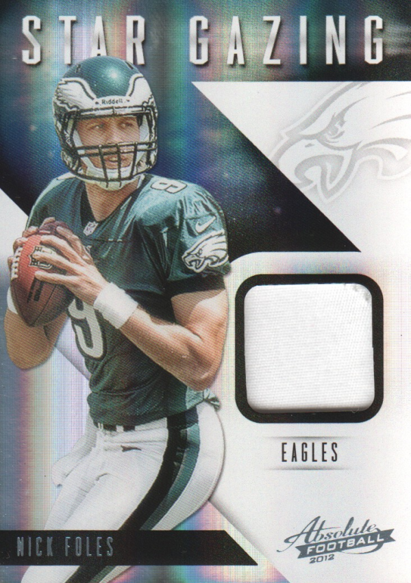 2012 Absolute Star Gazing Materials Prime #25 Nick Foles