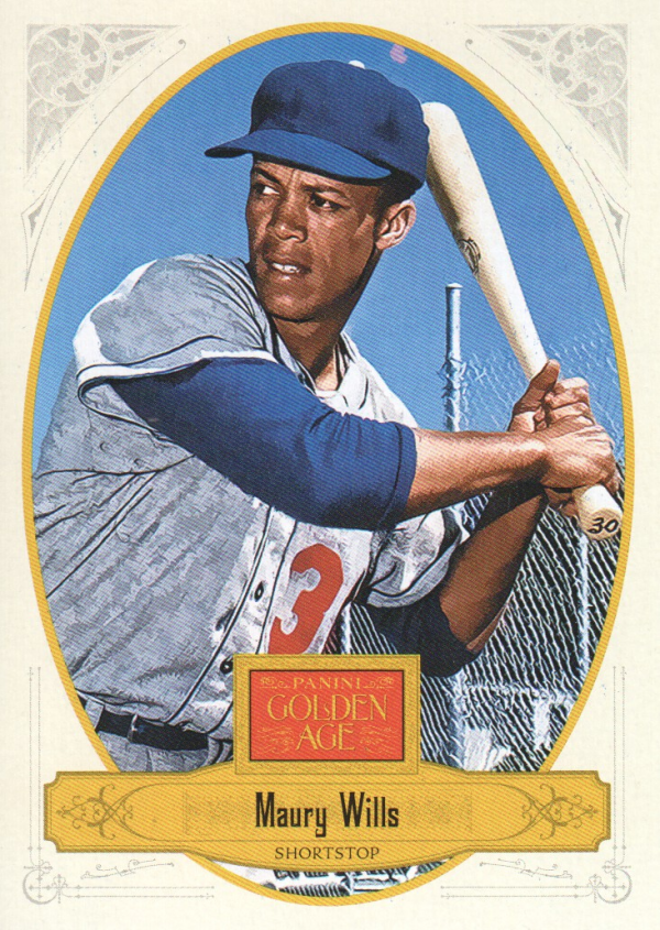 2012 Panini Golden Age #140 Maury Wills