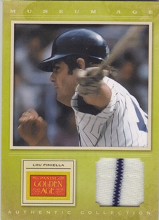 2012 Panini Golden Age Museum Age Memorabilia #9 Lou Piniella Pants