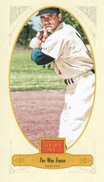 2012 Panini Golden Age Mini Broadleaf Brown Ink #69 Pee Wee Reese