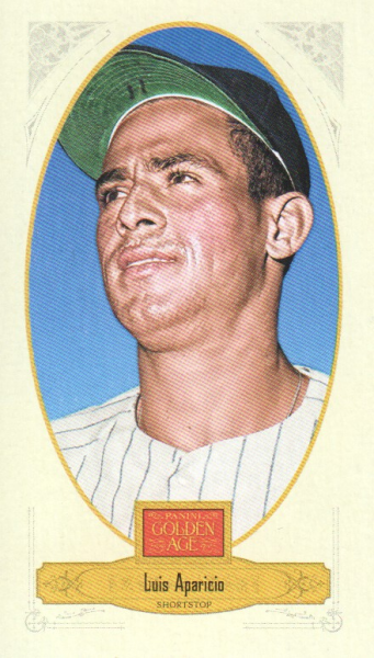 2012 Panini Golden Age Mini Broadleaf Brown Ink #88 Luis Aparicio