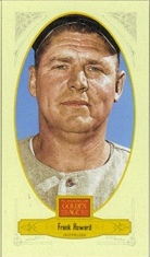 2012 Panini Golden Age Mini Broadleaf Brown Ink #89 Frank Howard