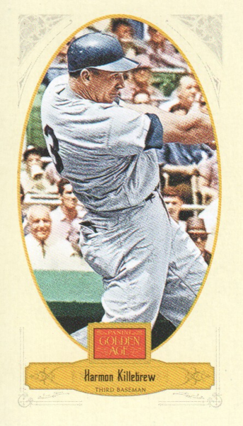 2012 Panini Golden Age Mini Broadleaf Brown Ink #97 Harmon Killebrew