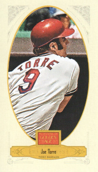 2012 Panini Golden Age Mini Broadleaf Brown Ink #123 Joe Torre