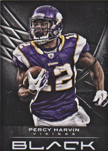 2012 Panini Black #61 Percy Harvin