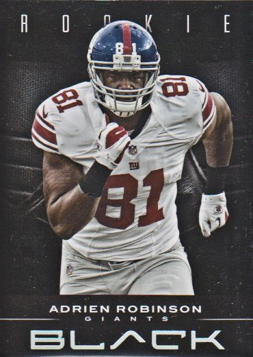 2012 Panini Black #101 Adrien Robinson RC