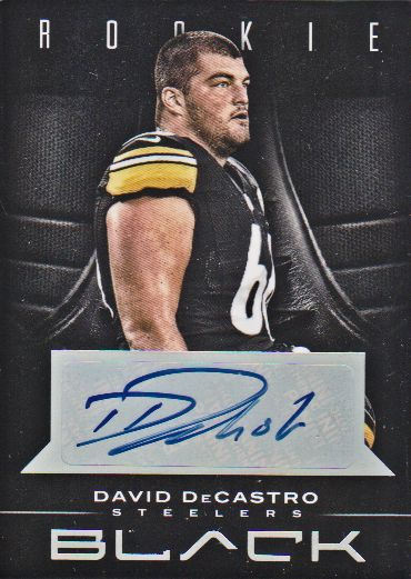 2012 Panini Black #125 David DeCastro RC