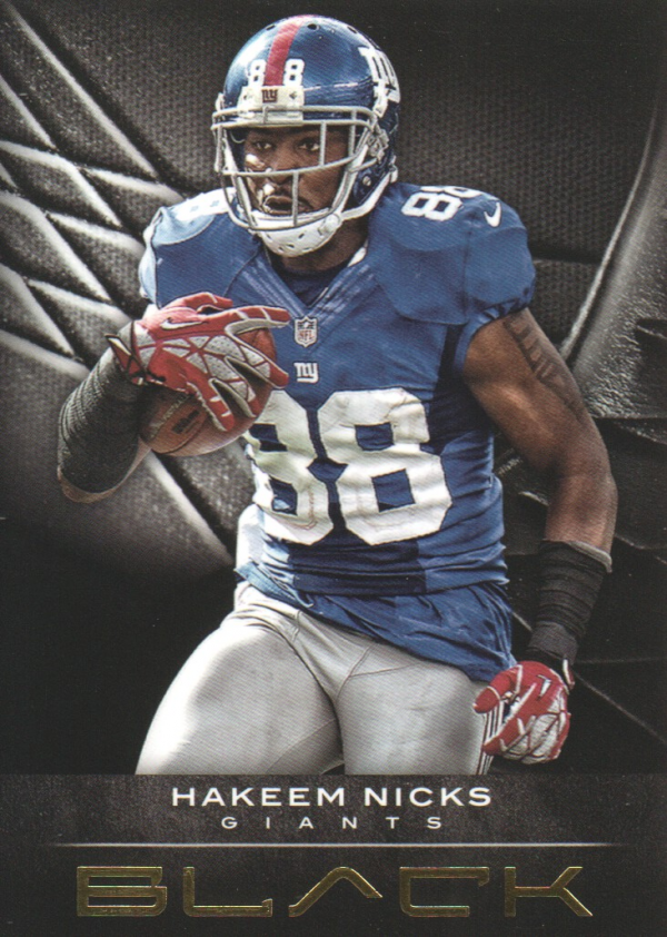 2012 Panini Black Gold #68 Hakeem Nicks