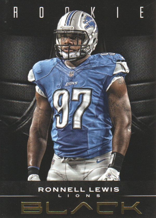 2012 Panini Black Gold #182 Ronnell Lewis