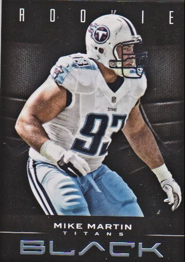 2012 Panini Black Platinum #170 Mike Martin