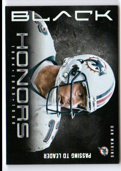 2012 Panini Black Honors #18 Dan Marino