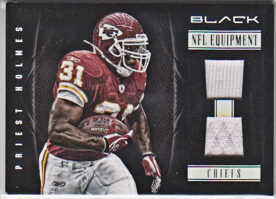 2012 Panini Black NFL Equipment Combos #69 Priest Holmes/99