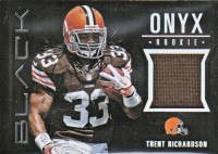 2012 Panini Black Onyx Rookie Materials #3 Trent Richardson