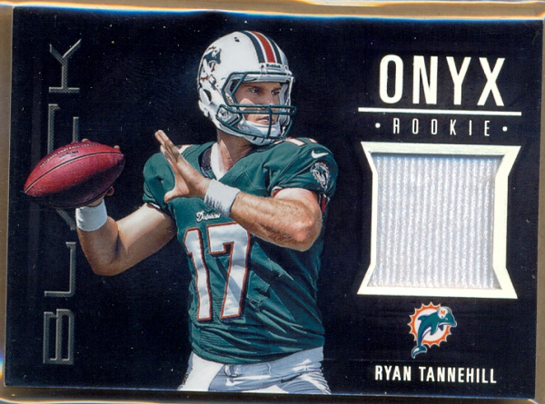 2012 Panini Black Onyx Rookie Materials #4 Ryan Tannehill