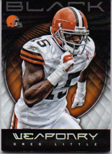 2012 Panini Black Weaponry #5 Greg Little