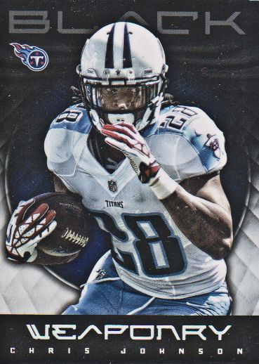 2012 Panini Black Weaponry #6 Chris Johnson