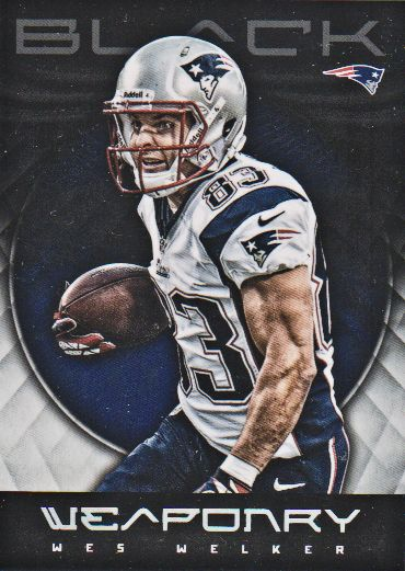 2012 Panini Black Weaponry #8 Wes Welker