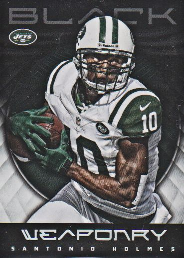 2012 Panini Black Weaponry #9 Santonio Holmes