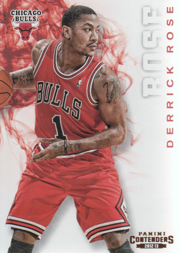 2012-13 Panini Contenders #145 Derrick Rose