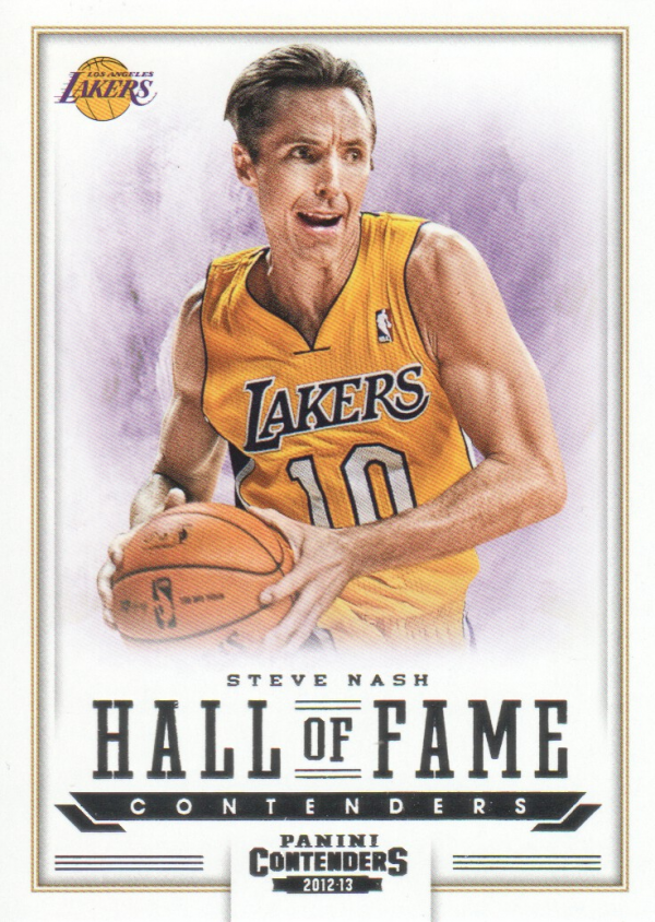 2012-13 Panini Contenders HOF Contenders #3 Steve Nash