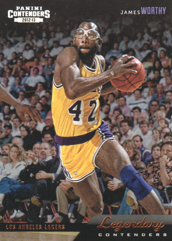 2012-13 Panini Contenders Legendary Contenders #36 James Worthy