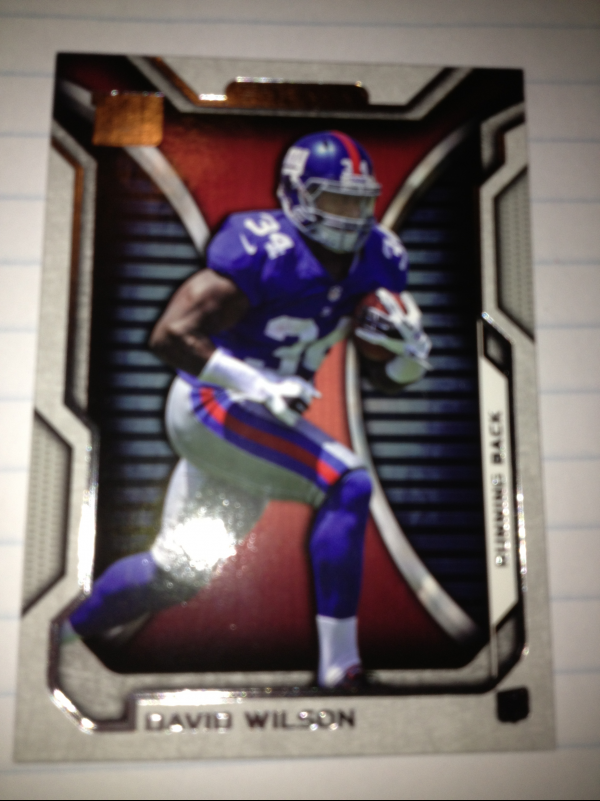 2012 Topps Strata #122 David Wilson RC