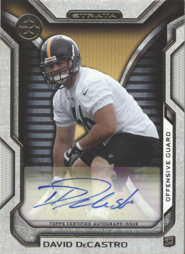 2012 Topps Strata Rookie Autographs #RADD David DeCastro