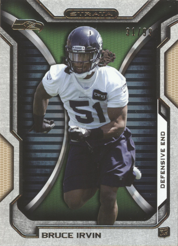2012 Topps Strata Gold #24 Bruce Irvin