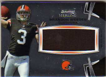 2012 Bowman Sterling #BSJRRBW Brandon Weeden JSY