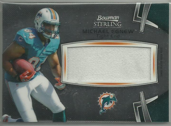 2012 Bowman Sterling #BSJRRME Michael Egnew JSY