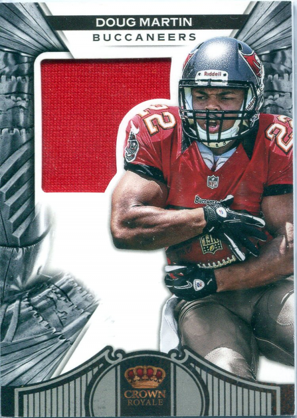 2012 Crown Royale Retail #262 Doug Martin JSY RC