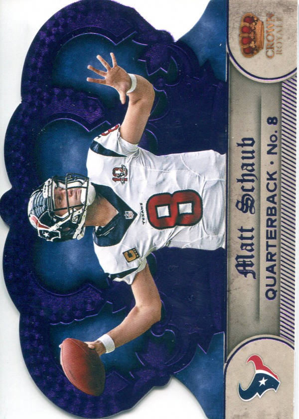 2012 Crown Royale Purple #24 Matt Schaub
