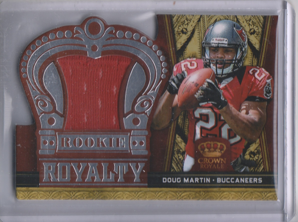 2012 Crown Royale Rookie Paydirt Materials #12 Doug Martin