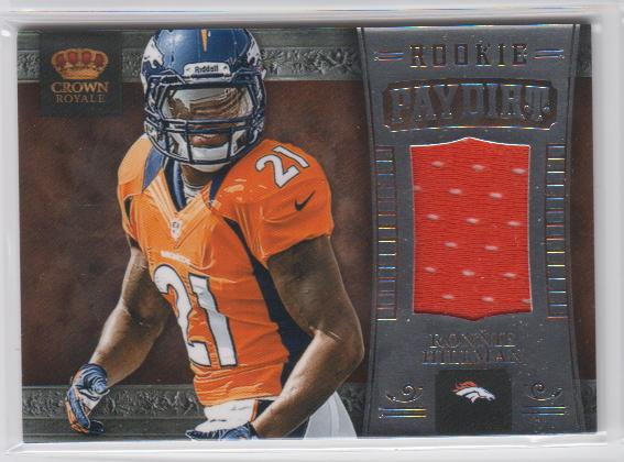2012 Crown Royale Rookie Paydirt Materials #28 Ronnie Hillman