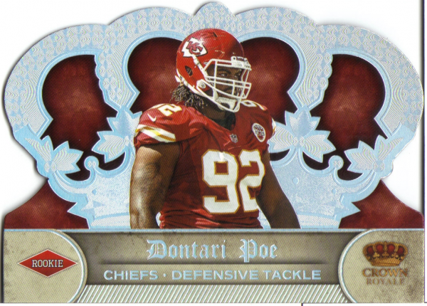 2012 Crown Royale Silver Holofoil #182 Dontari Poe