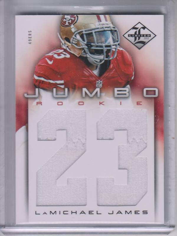 2012 Limited Rookie Jumbo Jerseys Jersey Number #19 LaMichael James/99