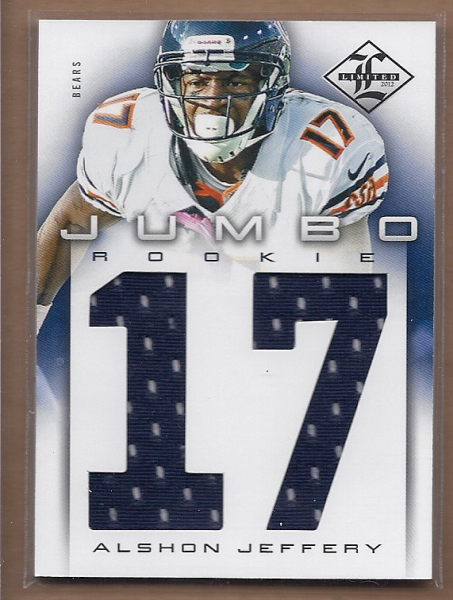 2012 Limited Rookie Jumbo Jerseys Jersey Number #35 Alshon Jeffery/99