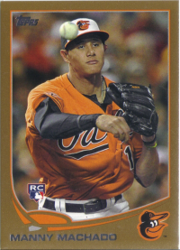 2013 Topps Gold #270 Manny Machado