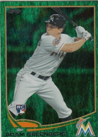 2013 Topps Emerald #253 Adam Greenberg